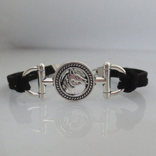 Bracelet Cheval <br> Mors Cordon coloré
