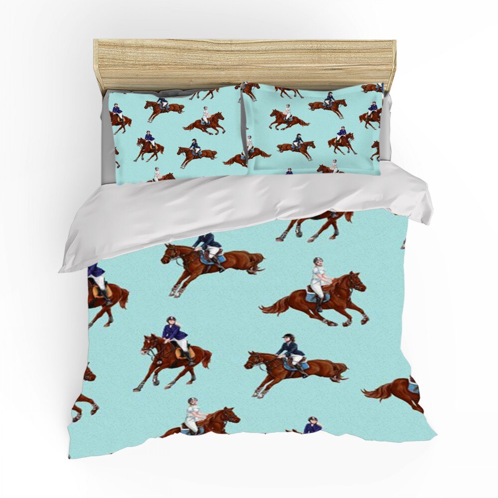 Housse de Couette <br> Cavalière en Concours