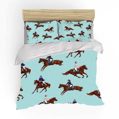 Housse de Couette <br> Cavalière en Concours