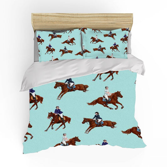 Housse de Couette <br> Cavalière en Concours
