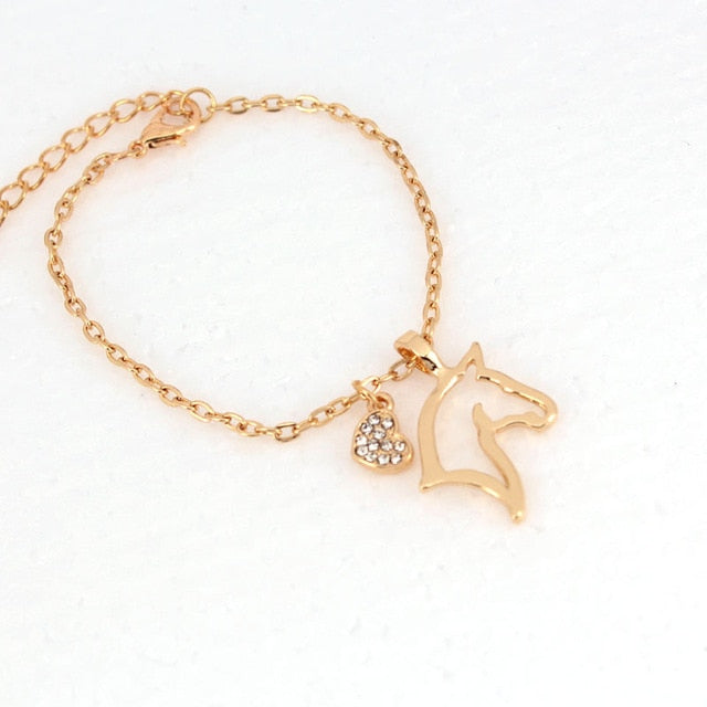 Bracelet Breloque Fer à Cheval