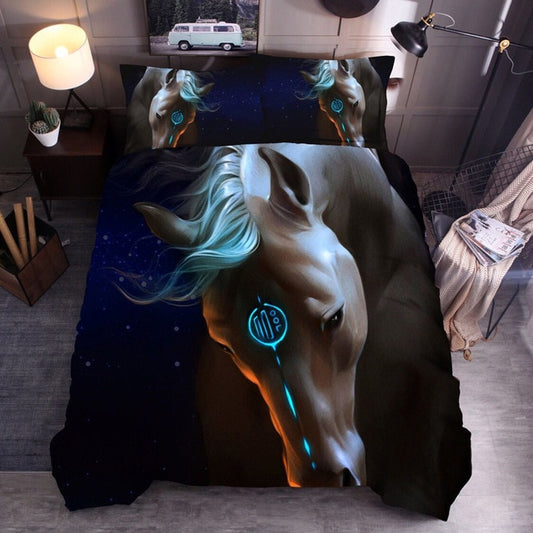 Housse de Couette Cheval <br> Magique