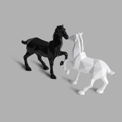 Statue Cheval Origami