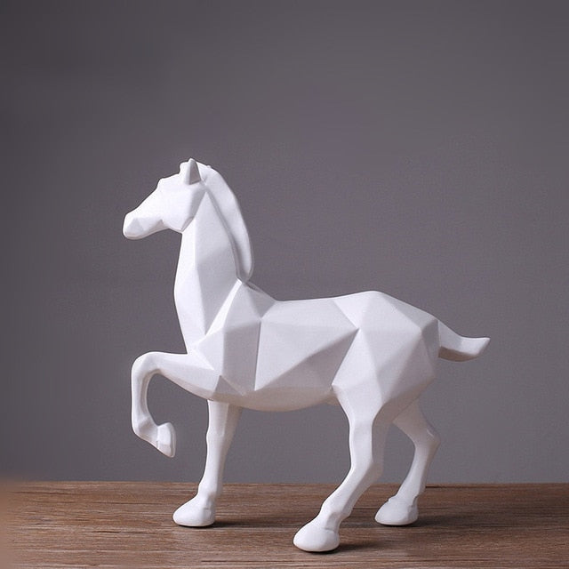 Statue Cheval Origami