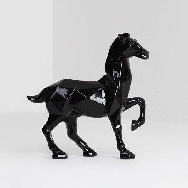 Statue Cheval Origami