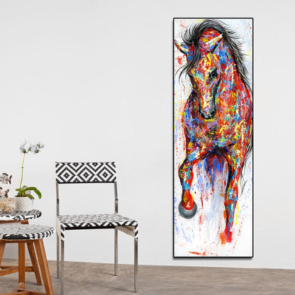 Tableau Cheval <br> Coloré au Galop
