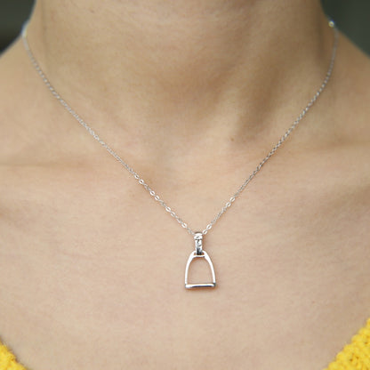 Collier Cheval Etrier en Argent