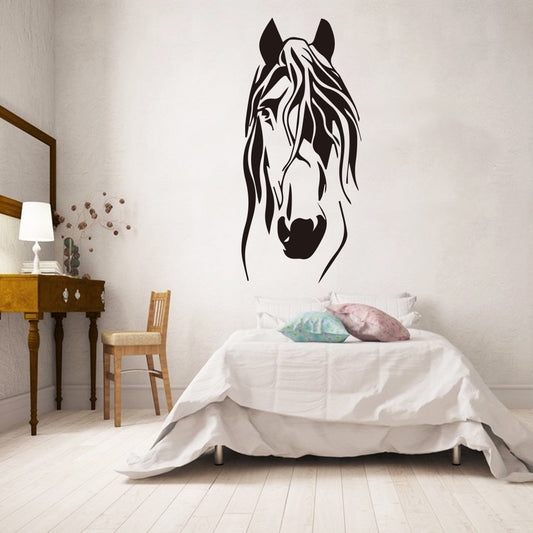 Stickers Cheval <br> Crinière folle