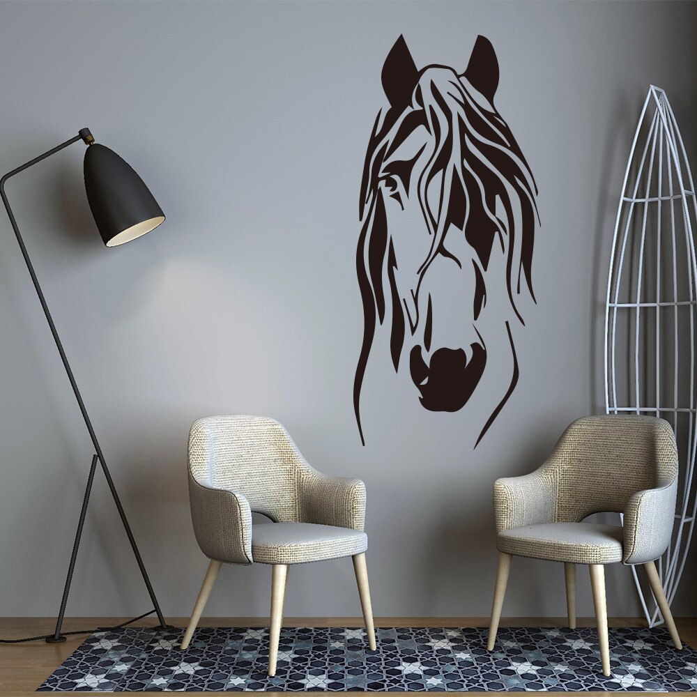 Stickers Cheval <br> Crinière folle