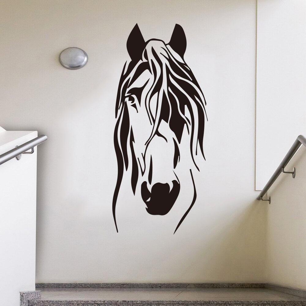 Stickers Cheval <br> Crinière folle