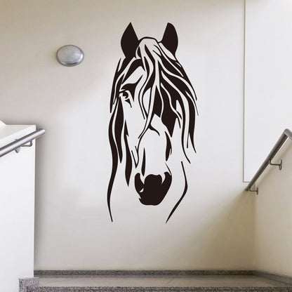 Stickers Cheval <br> Crinière folle