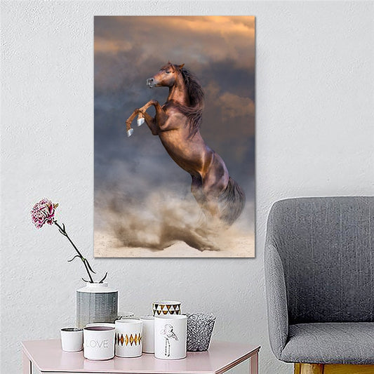 Peinture Cheval Cabré