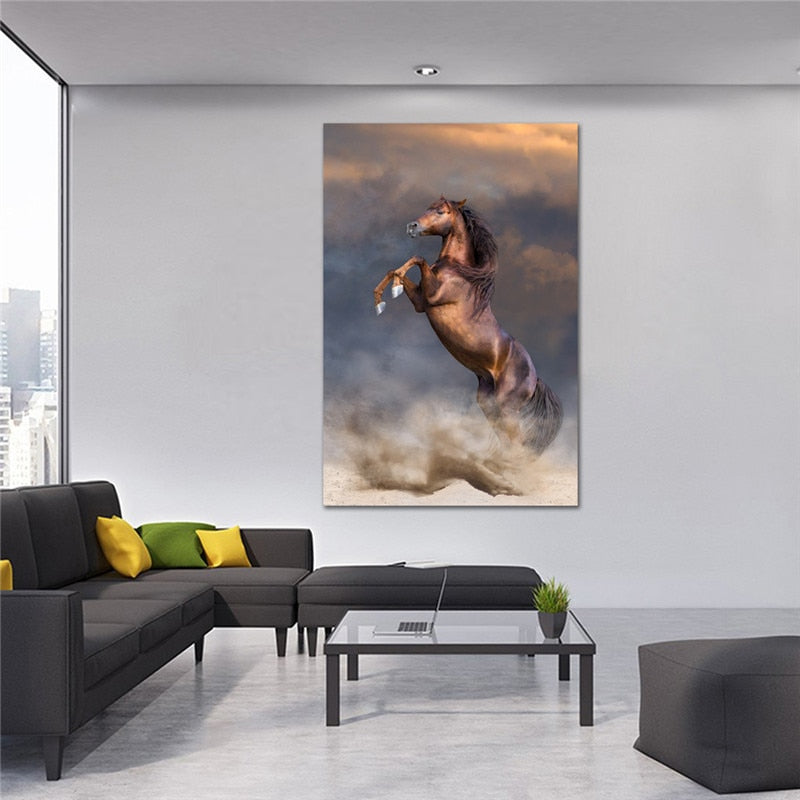 Peinture Cheval Cabré