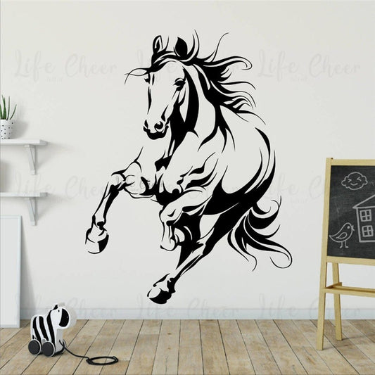 stickers muraux cheval au galop