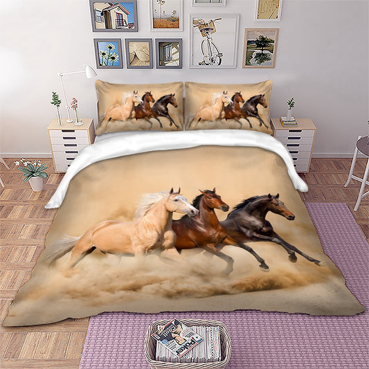 Housse de Couette Chevaux du Désert