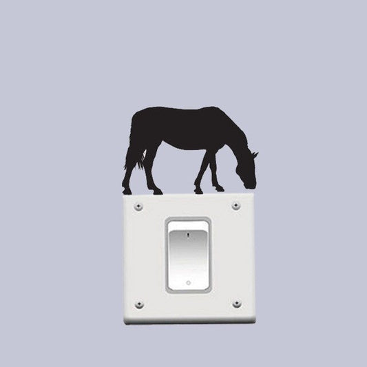 Stickers Cheval <br> Herbe du pré