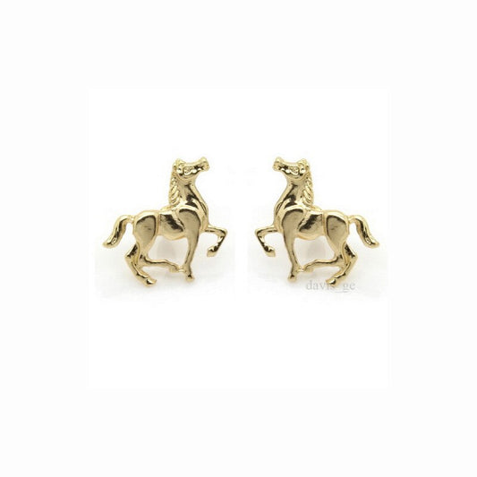Boucles d'oreilles équestre