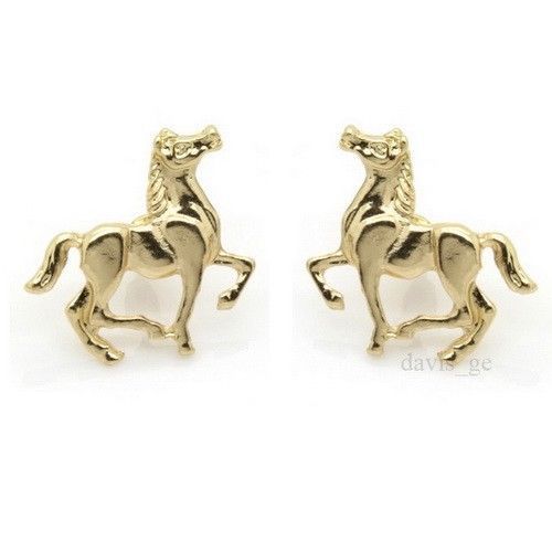 Boucles d'oreilles équestre