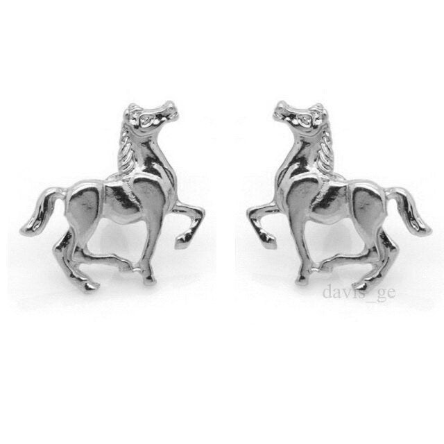 Boucles d'oreilles équestre