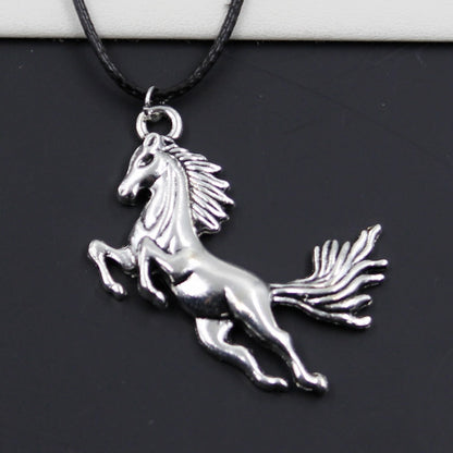 Collier Cheval <br> Saut (Cuir)