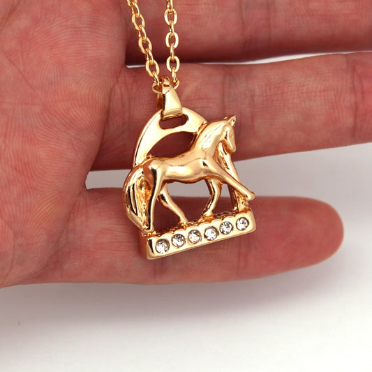 Collier Cheval Pendentif étrier