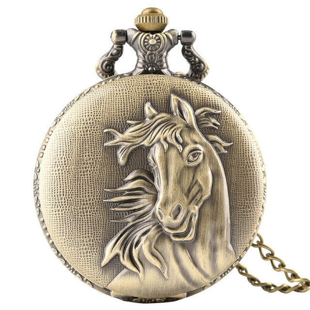 Montre à gousset cheval