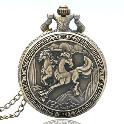 Montre à gousset cheval
