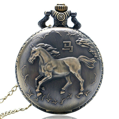 Montre à gousset cheval