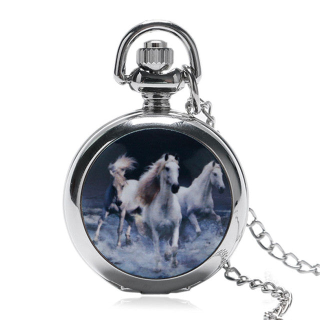 Montre à gousset cheval