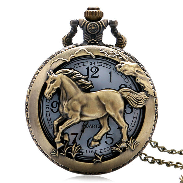 Montre à gousset cheval