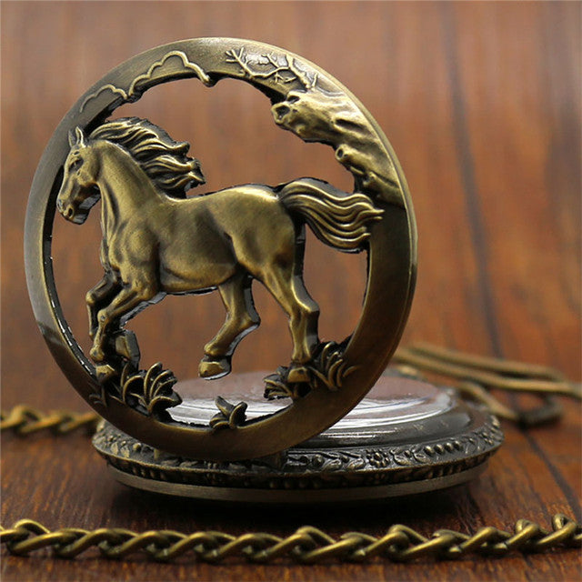 Montre à gousset cheval