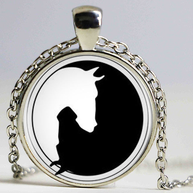 Collier Cheval Yin Yang