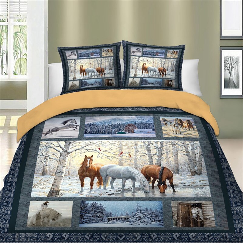 Housse de Couette Cheval Album Photo