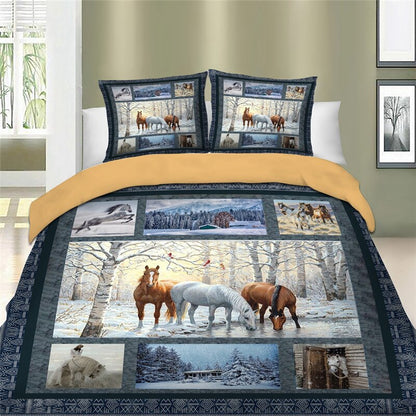 Housse de Couette Cheval Album Photo