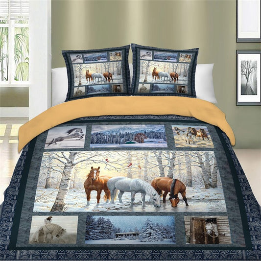 Housse de Couette Cheval Album Photo