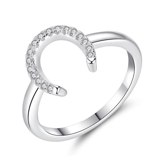 Bague Fer à Cheval Argent