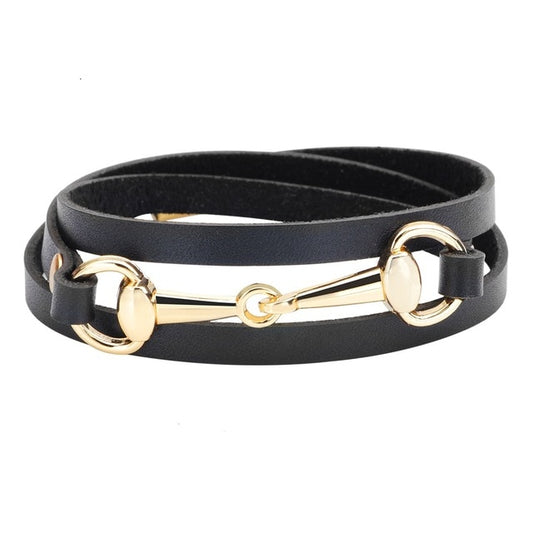 Bracelet Cheval Mors Lanières Fines