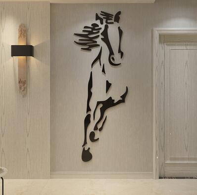 Stickers Cheval <br> Miroir Décoratif