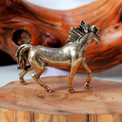 Statue Cheval Bronze