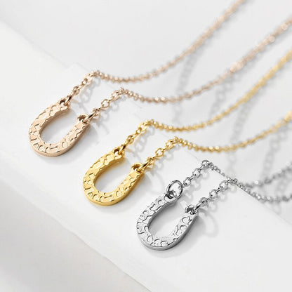 Collier Cheval Petit Fer à Cheval