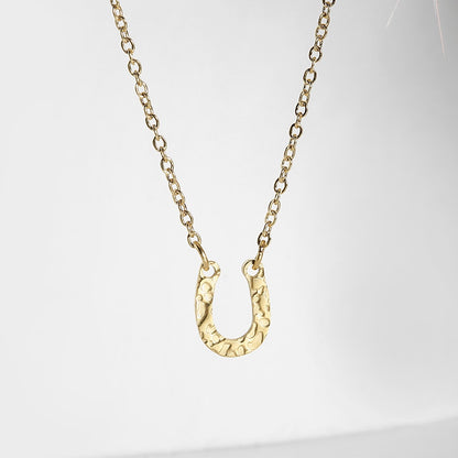 Collier Cheval Petit Fer à Cheval