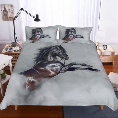 Housse de Couette Cheval qui Cabre