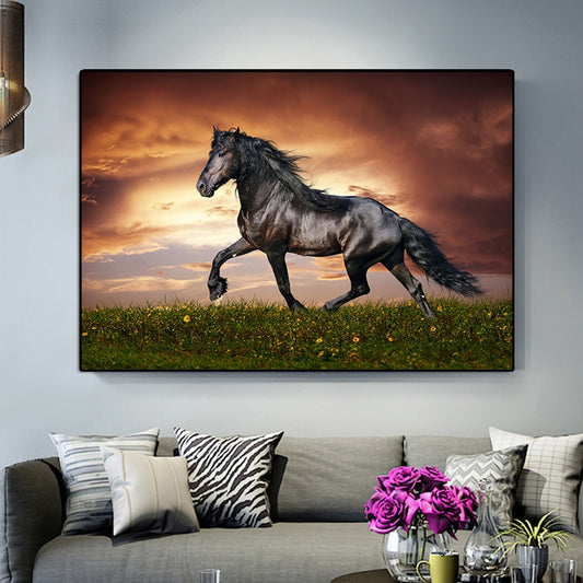 Tableau Cheval <br> Frison