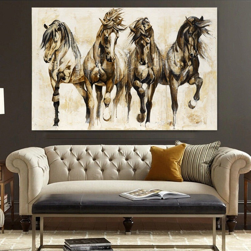 Tableau Cheval Ancien