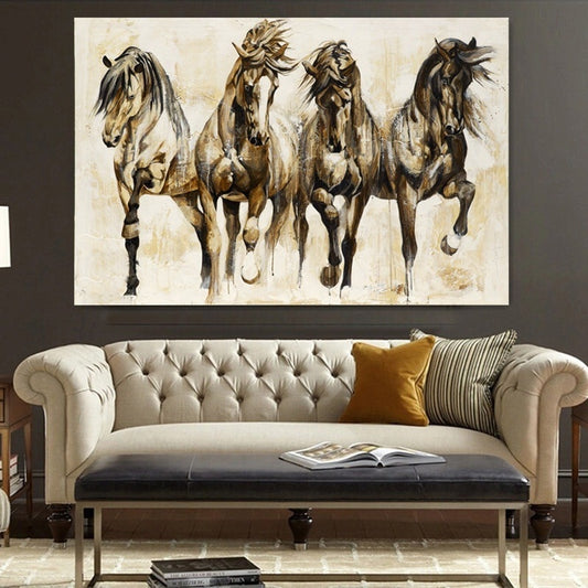 Tableau Cheval Ancien