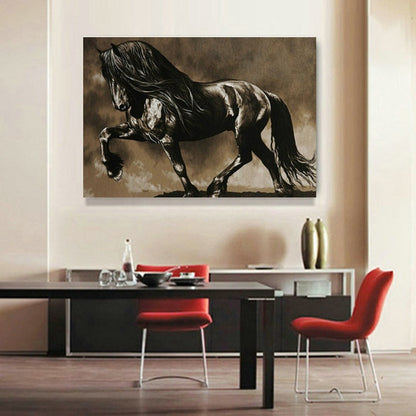 Tableau Cheval de Trait