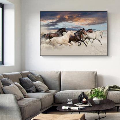 Tableau Chevaux au Galop