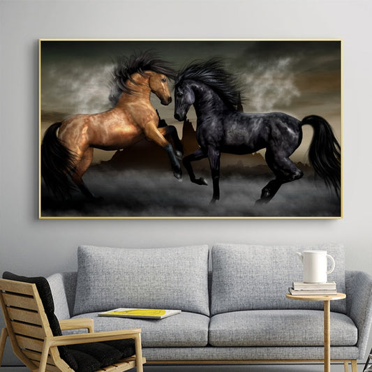 Tableaux Chevaux Peint
