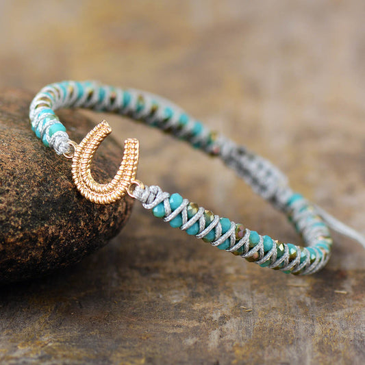 Bracelet Cheval <br> Fer à Cheval Spirituel