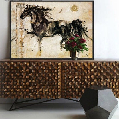 Tableau Cheval <br> Chinois